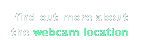 Webcam location