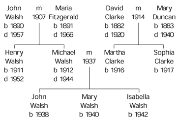 Ireland Genealogy Family Tree