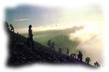 Pilgrims on Croagh Patrick