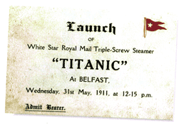 Launch of the titanic